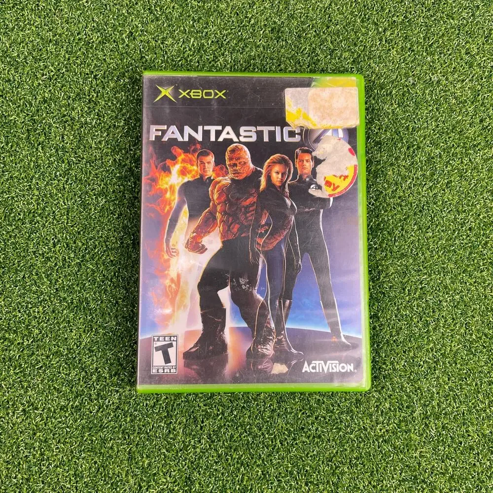 Fantastic 4 (Microsoft Xbox, 2005) CIB Complete